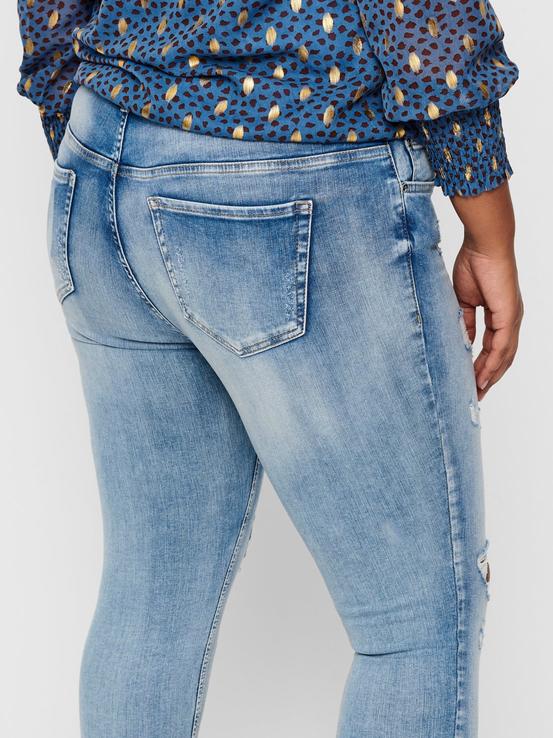 CurvyCarwilly life reg ankle Skinny fit jeans