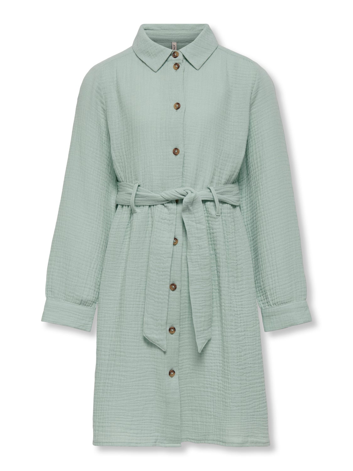 Tie belt detailed Shirt dress