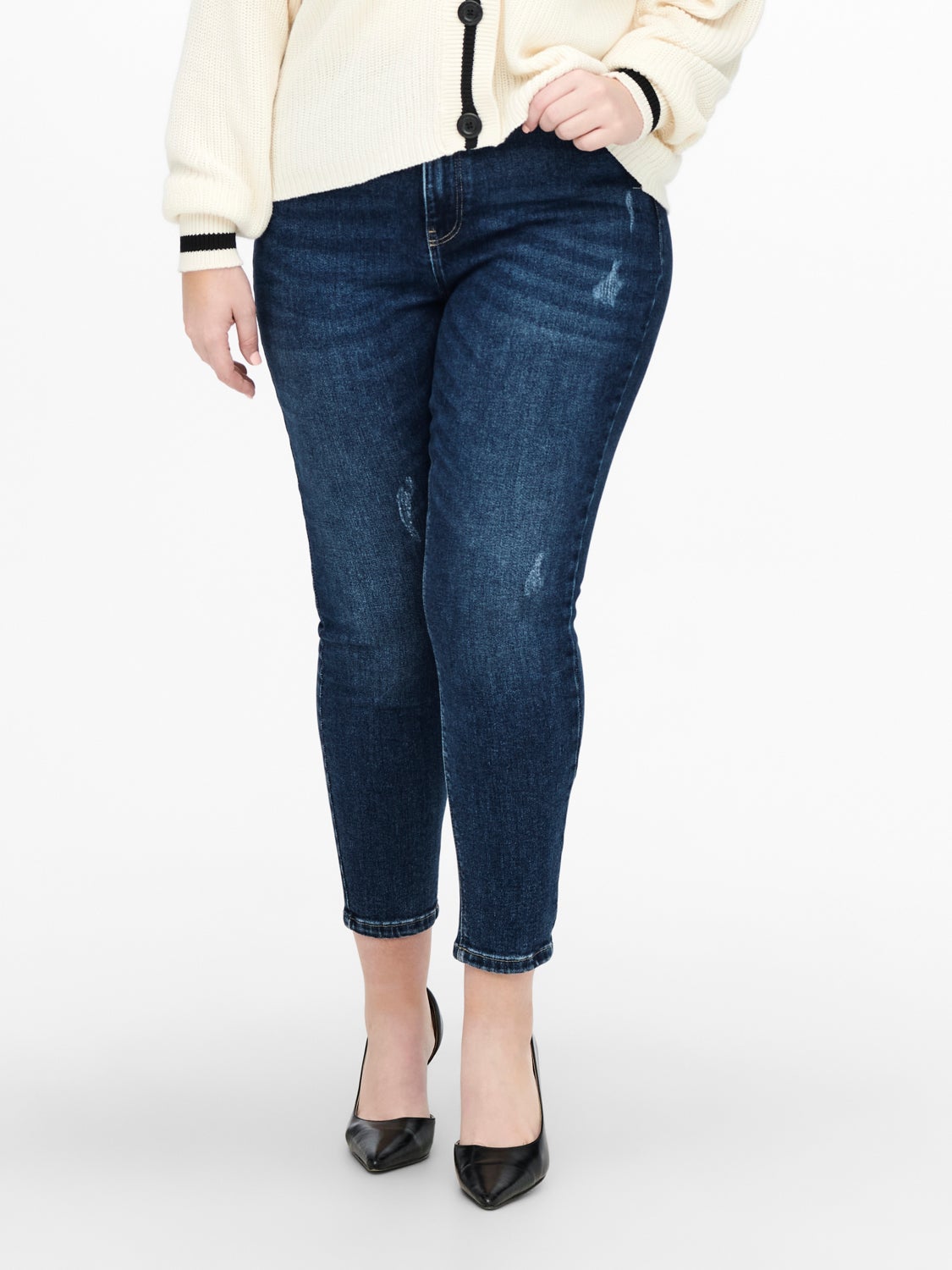 Curvy CARKila life hw Skinny fit jeans