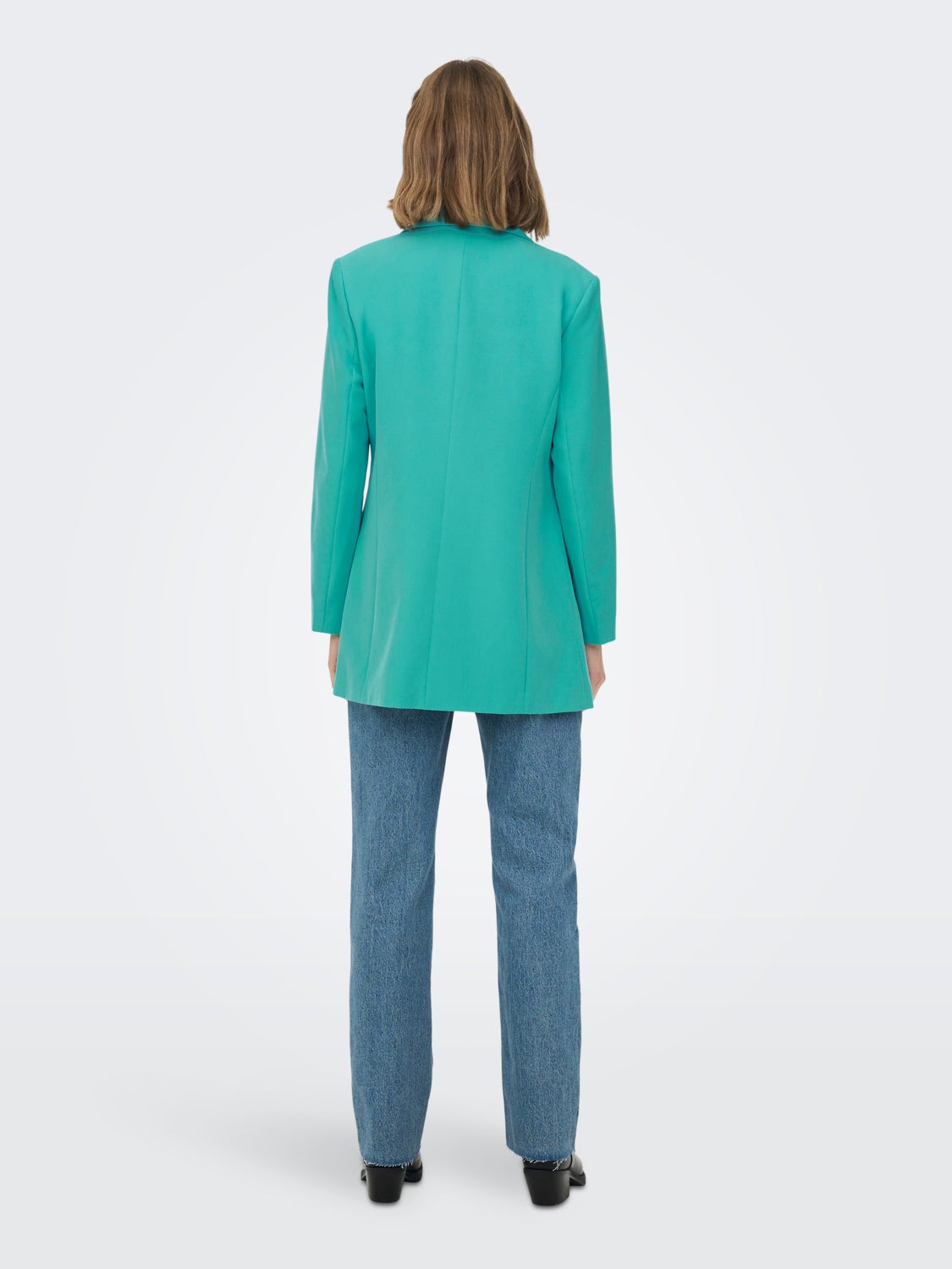 Long Line Fit Reverse Blazer