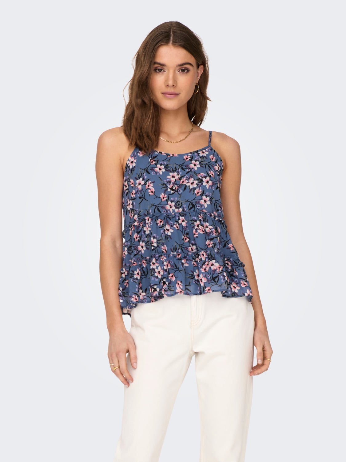 Peplum Singlet Top