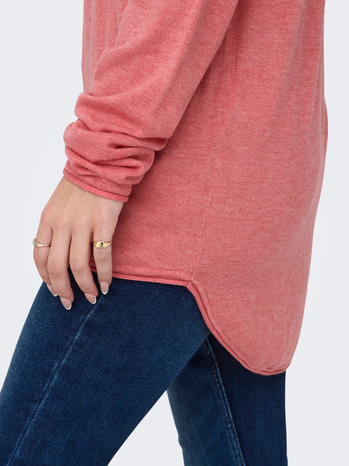 Long Knitted Pullover