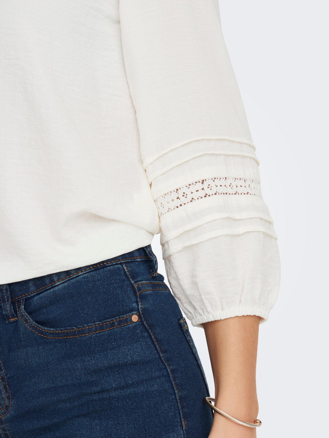 Top With Lace Details