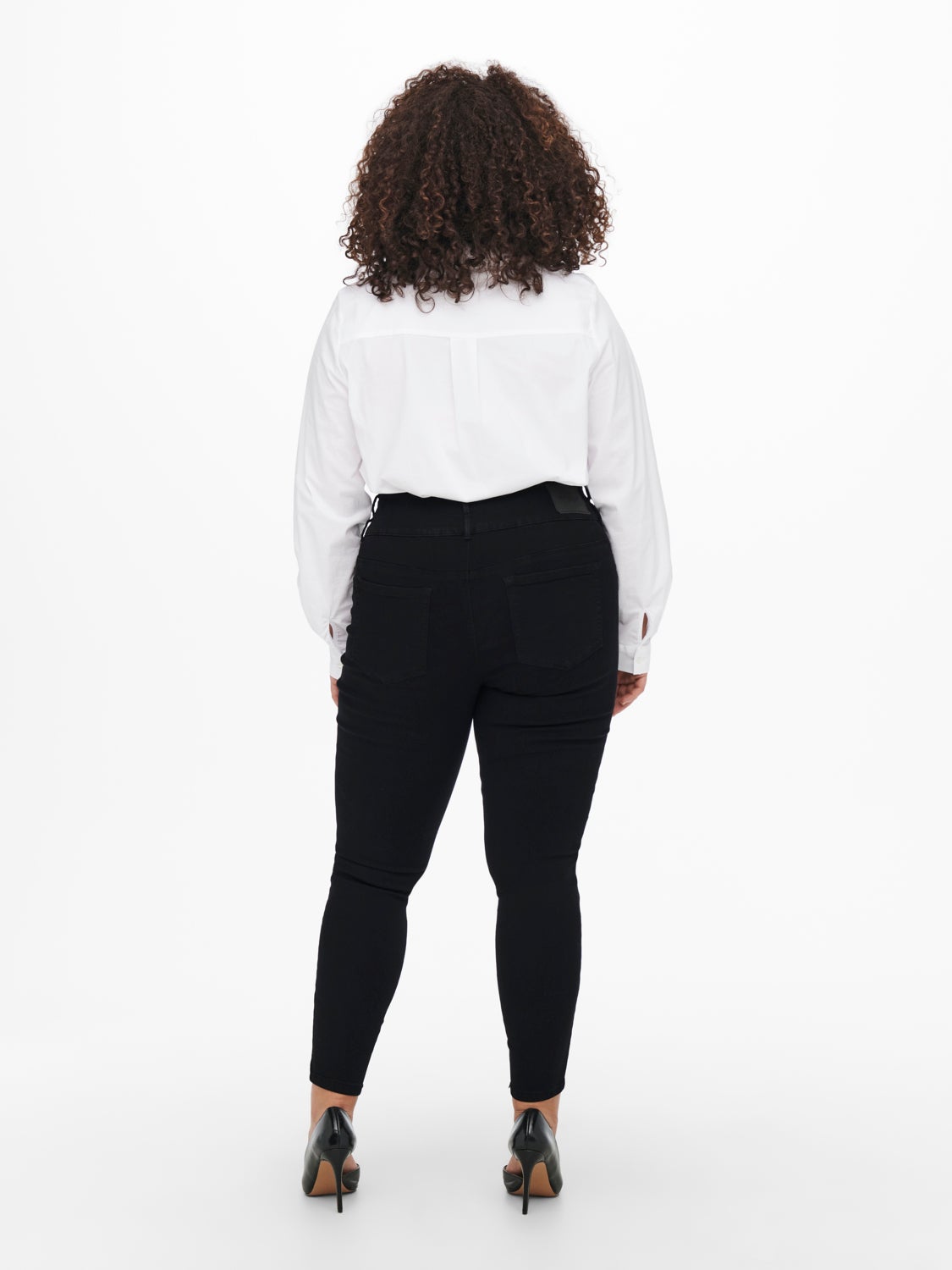 Curvy CARAnna hw ankle Skinny fit jeans