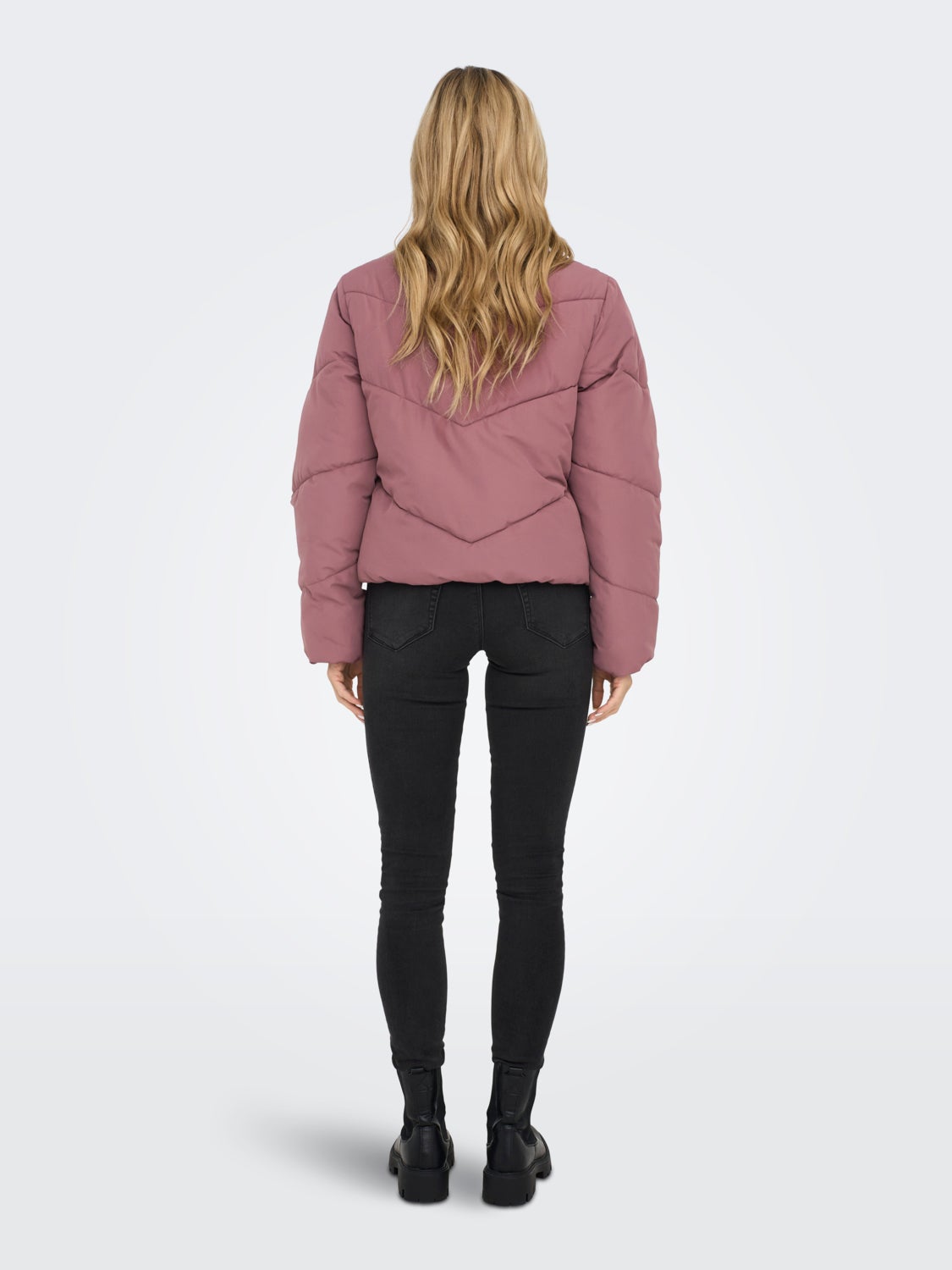 High neck puffer jacket