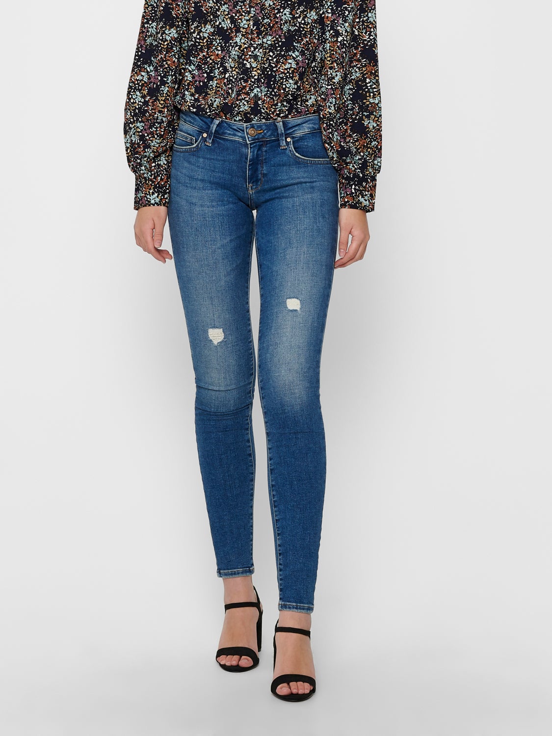 ONLCORAL LIFE SUPERLOW Skinny fit jeans
