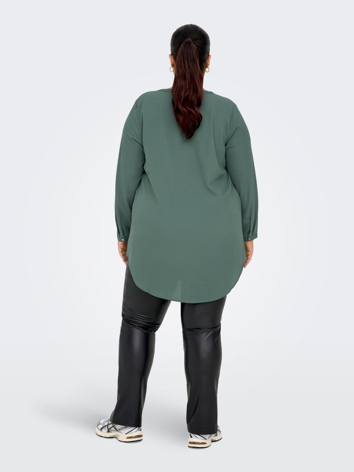 Curvy tunic shirt