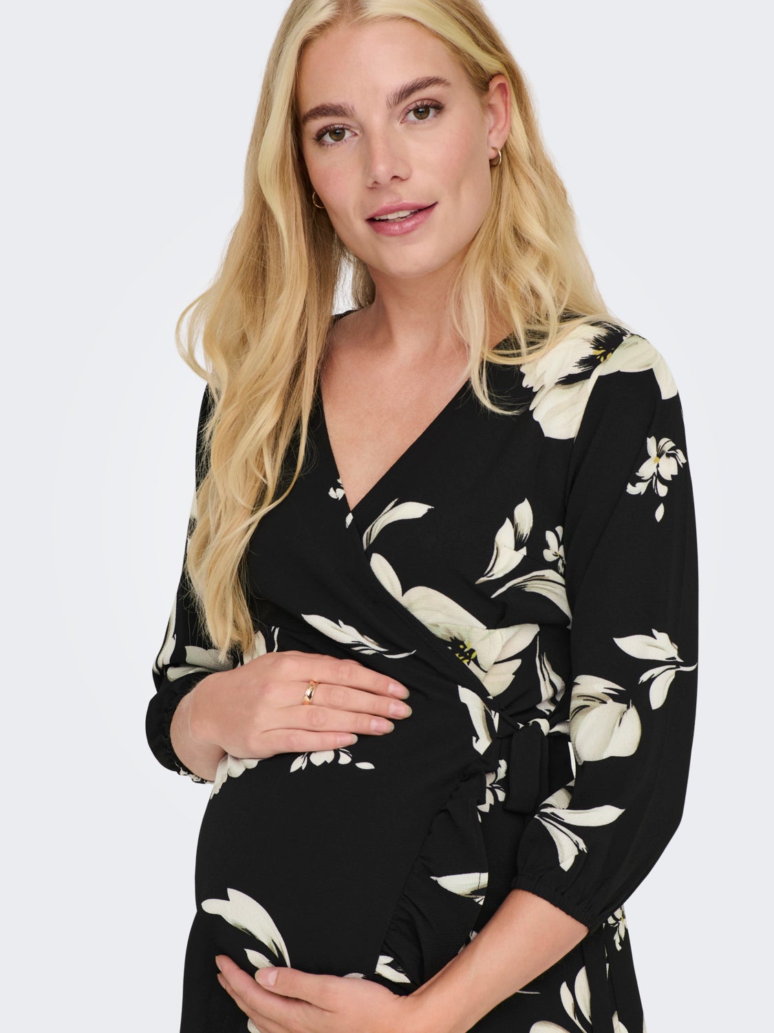 Mama wrap Midi dress