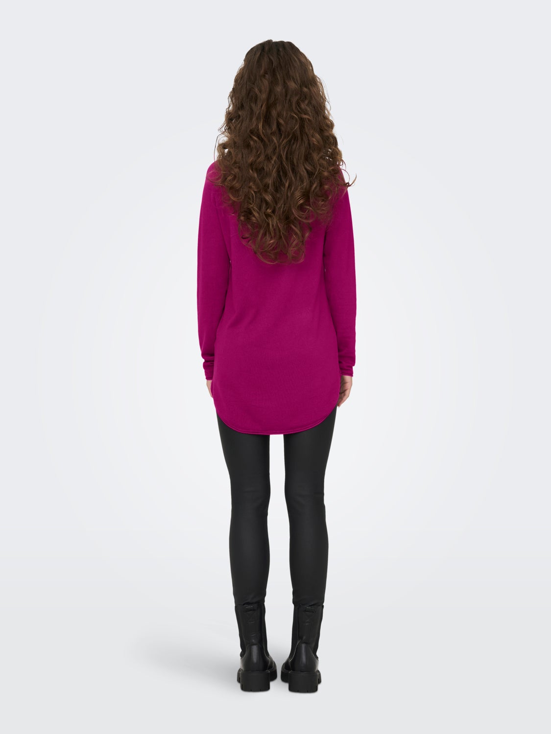 Long Knitted Pullover