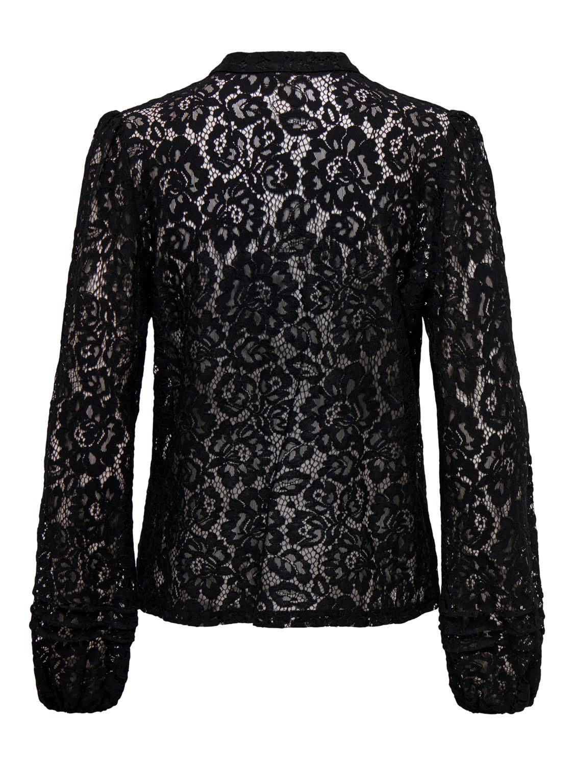 V-neck shirt with lace