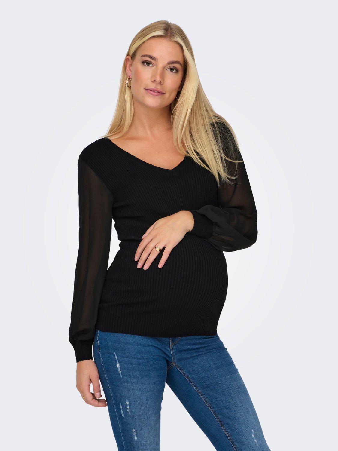 Mama v-neck pullover