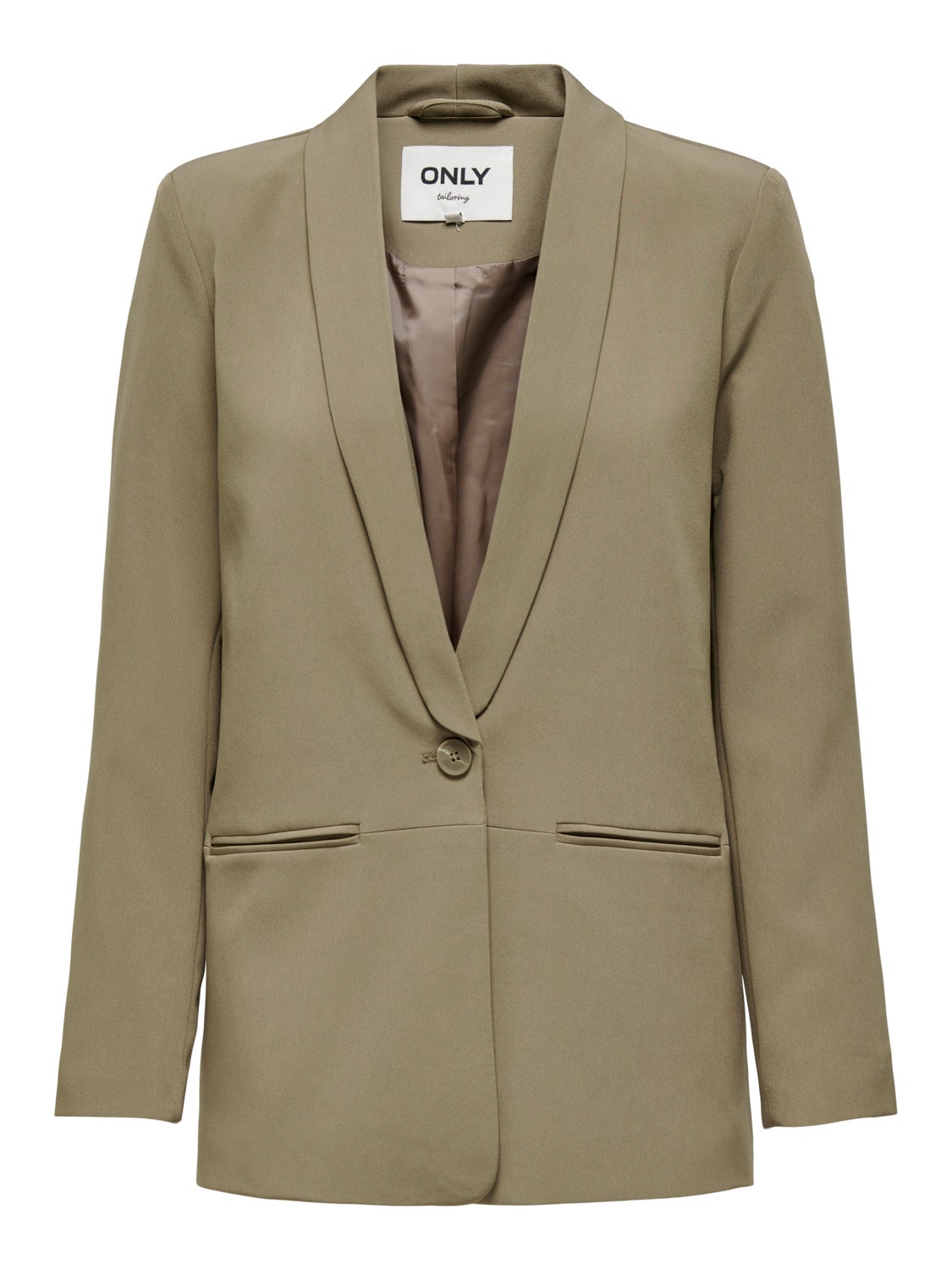 Classic box fit blazer