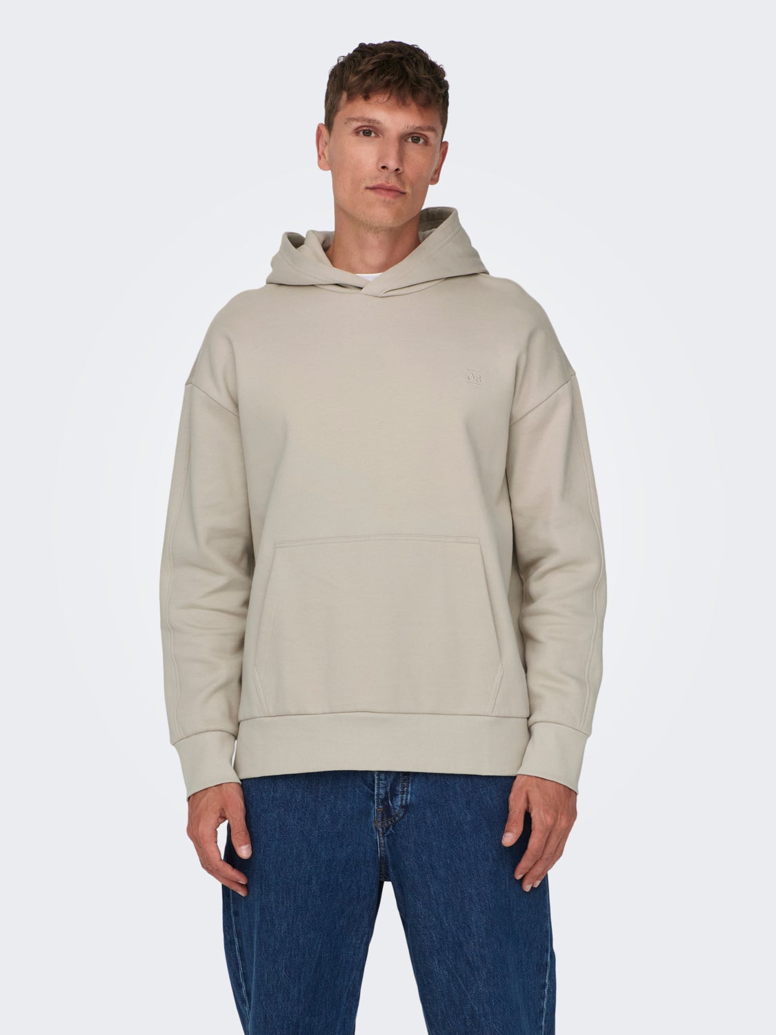 Relaxed fit hoodie