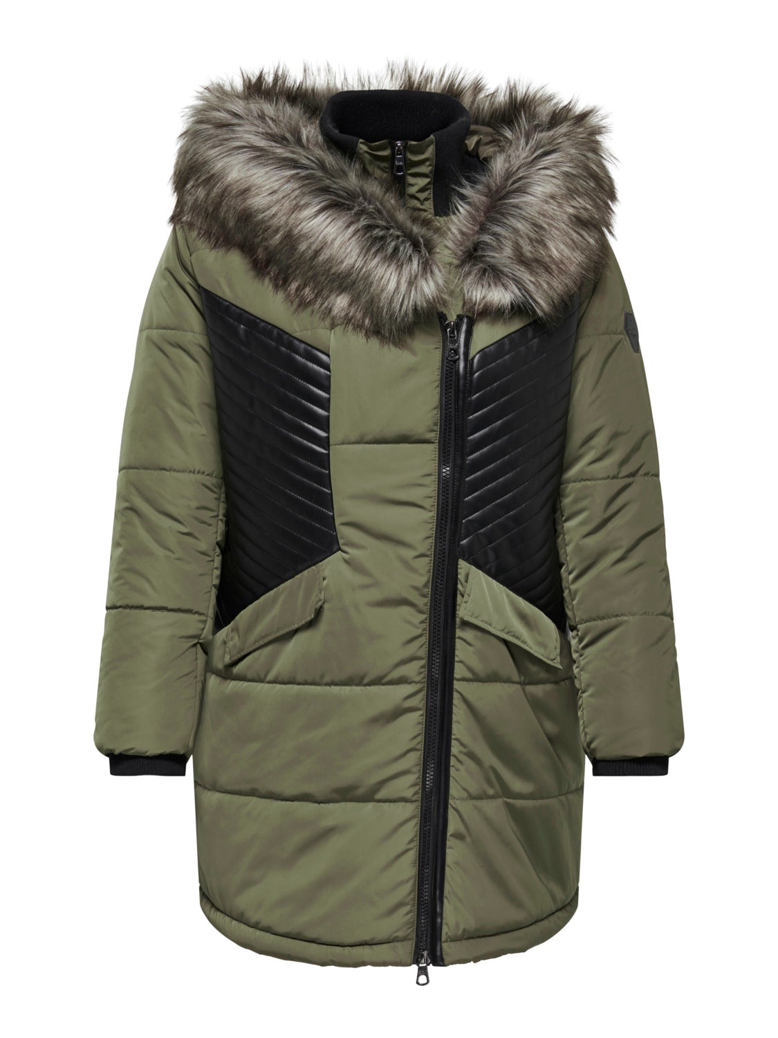 Curvy quiltet jacket