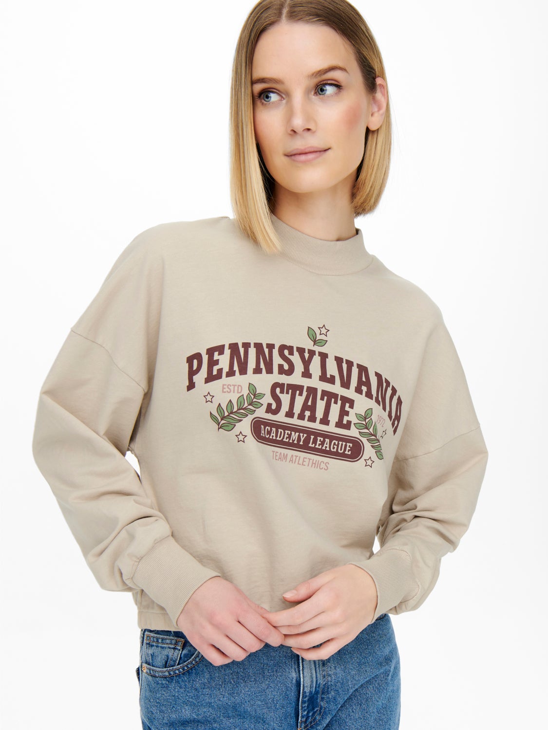 High neck Sweatshirt