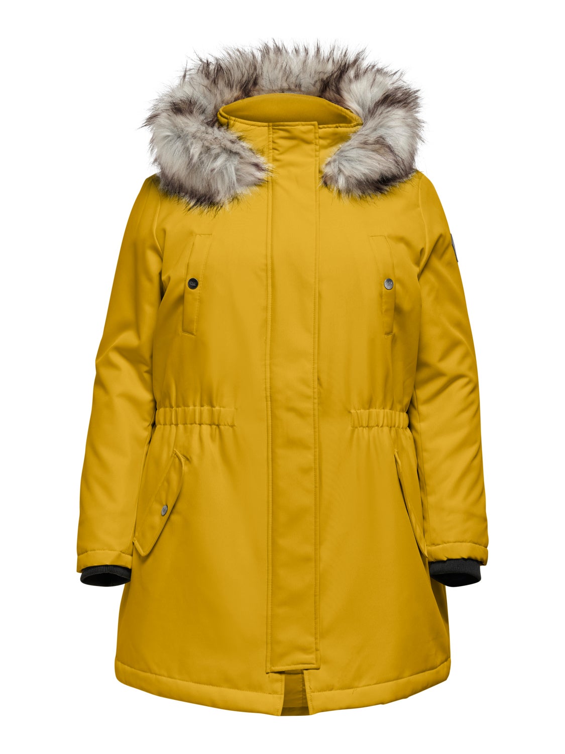 Curvy jacket with hood