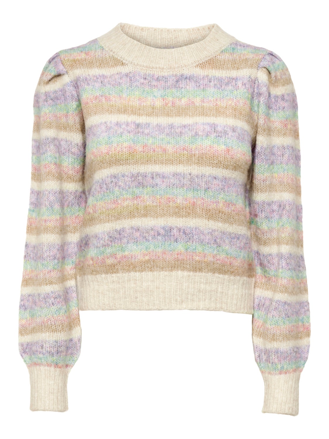 Puff sleeve Knitted Pullover