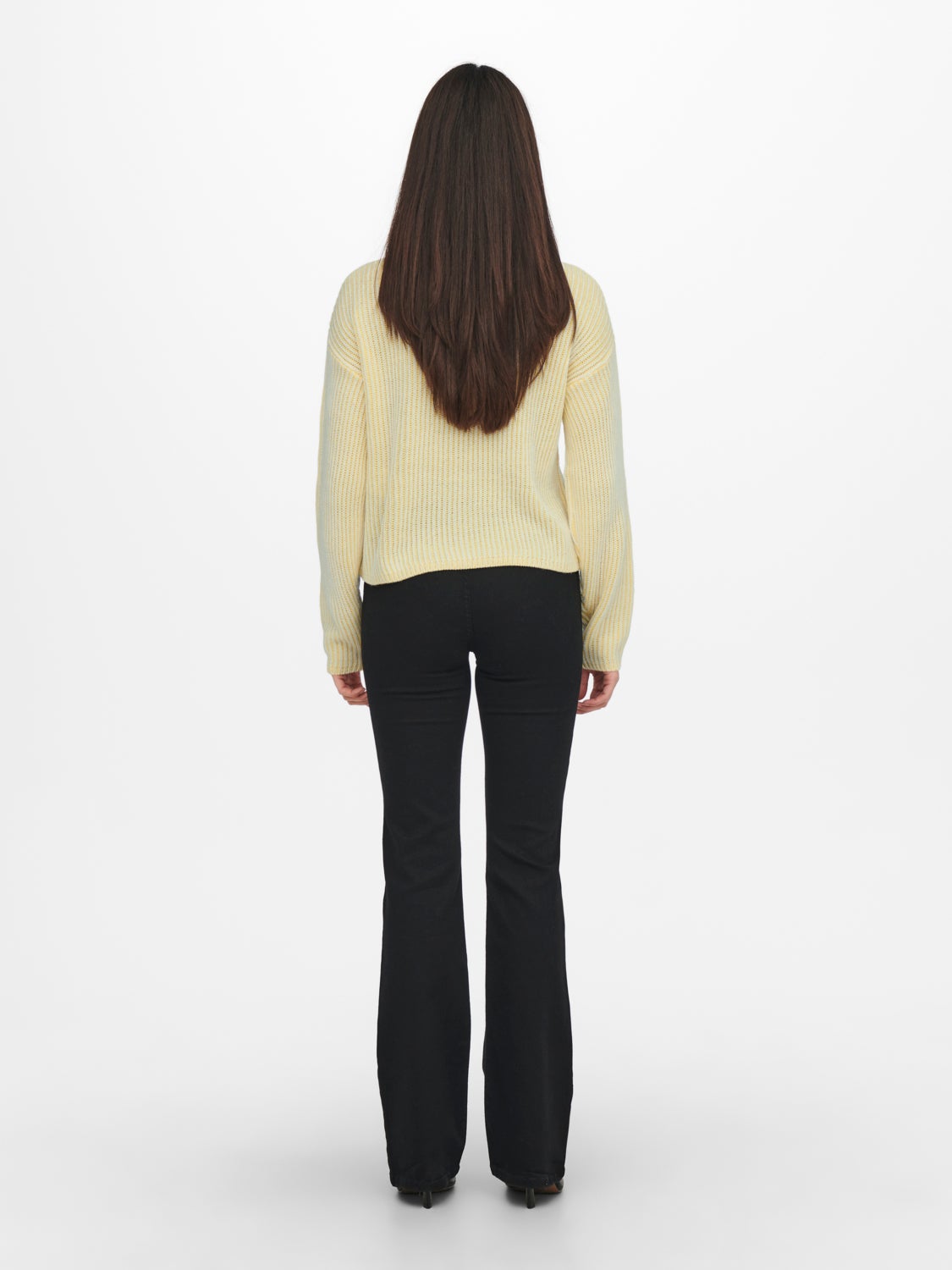 Solid colored Knitted Pullover