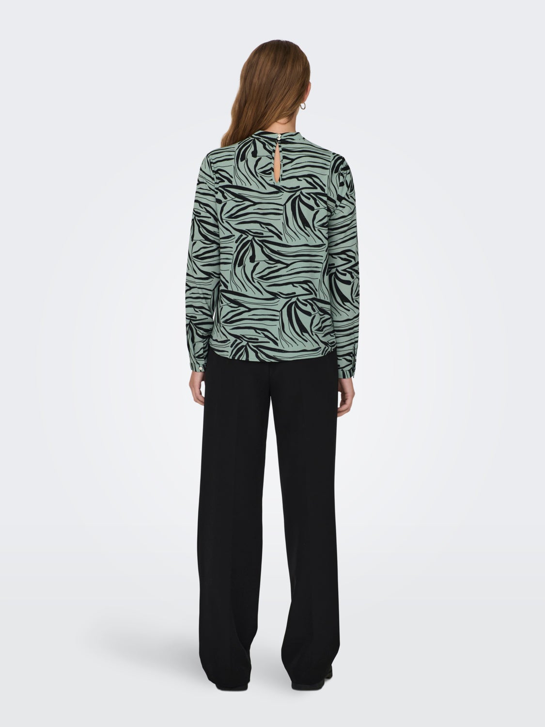 Printed Long Sleeved Top