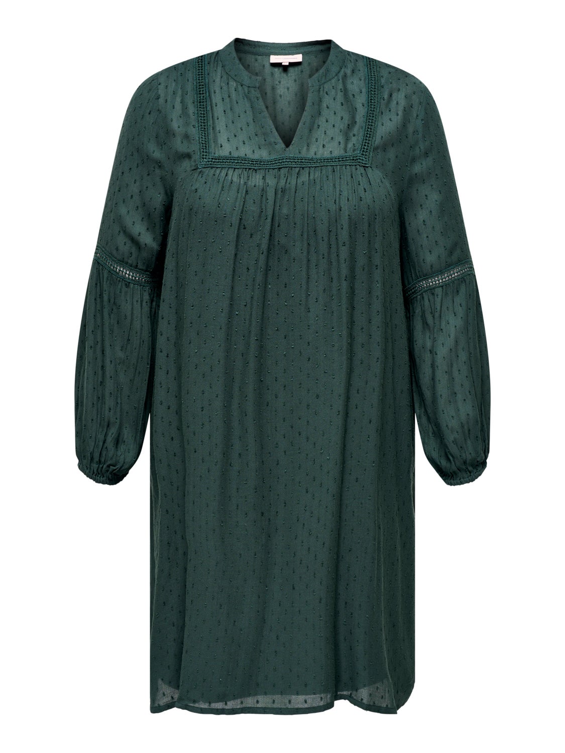 Curvy 2-layer viscose dress