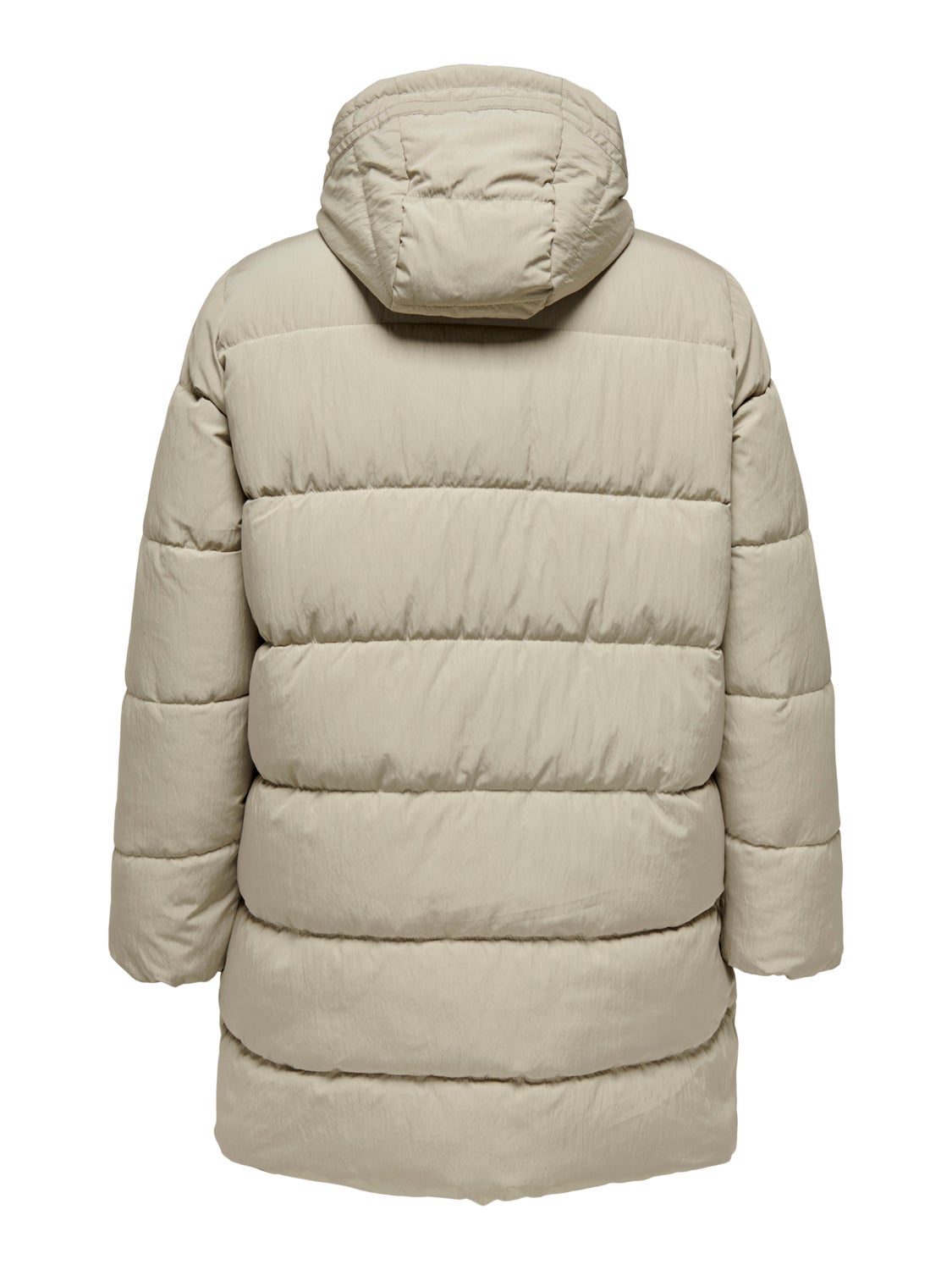 curvy Hooded puffer coat