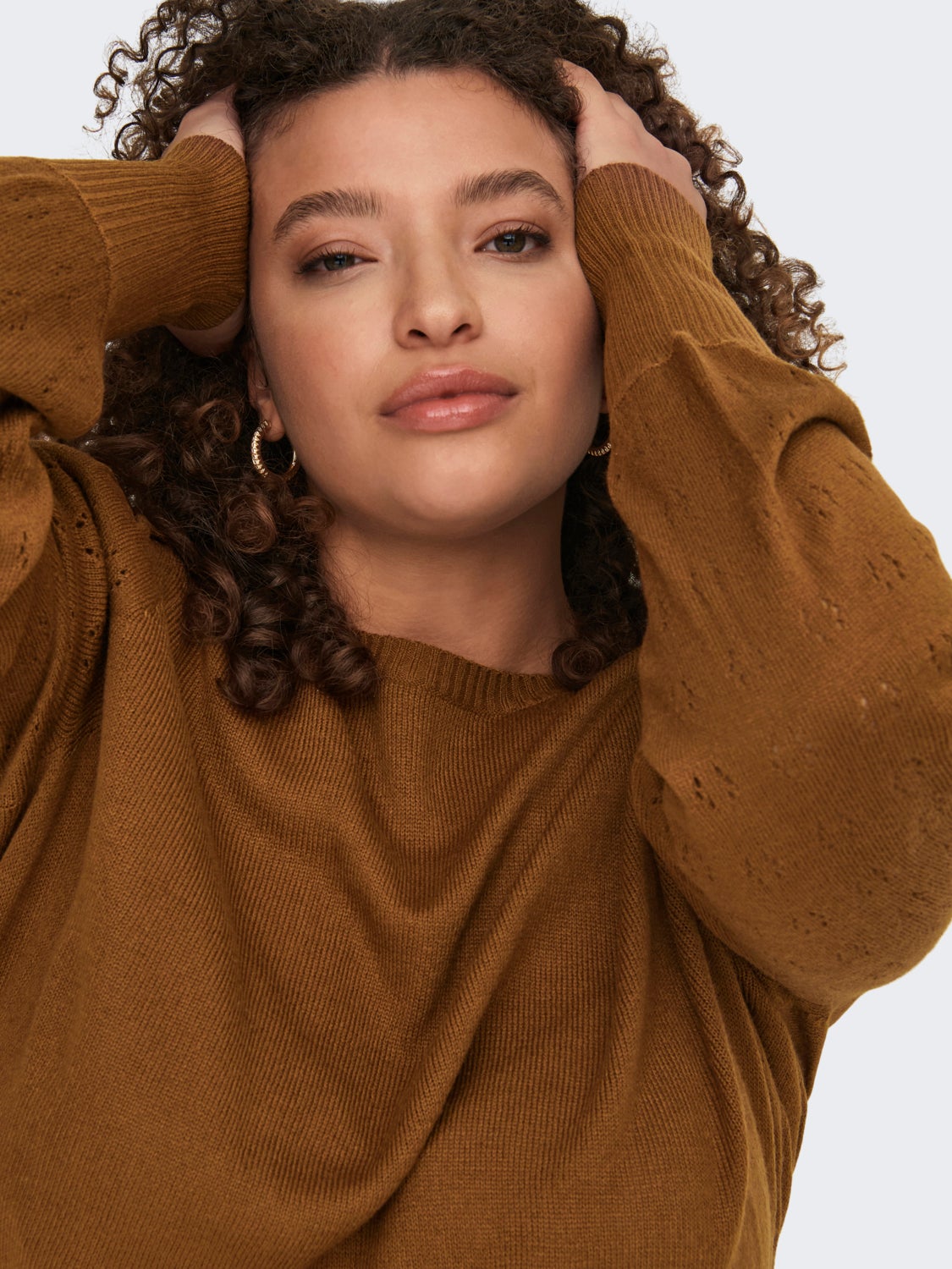 Curvy mini Knit Dress