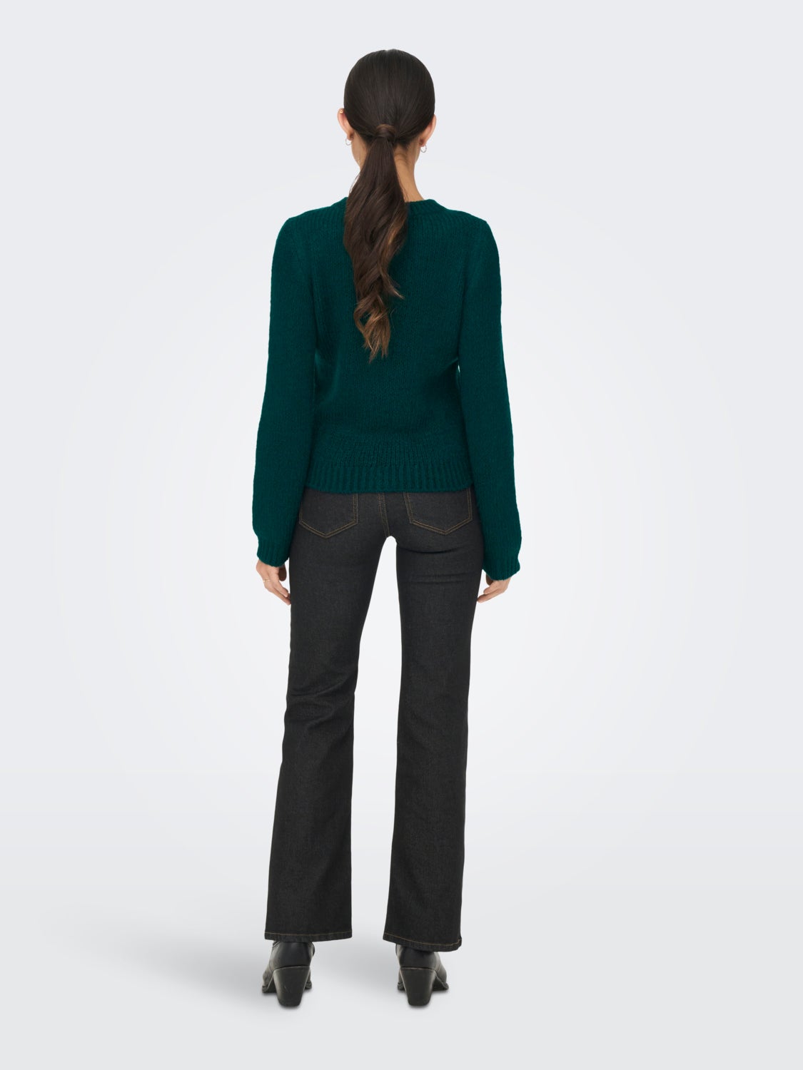 Balloon sleeve Knitted Pullover