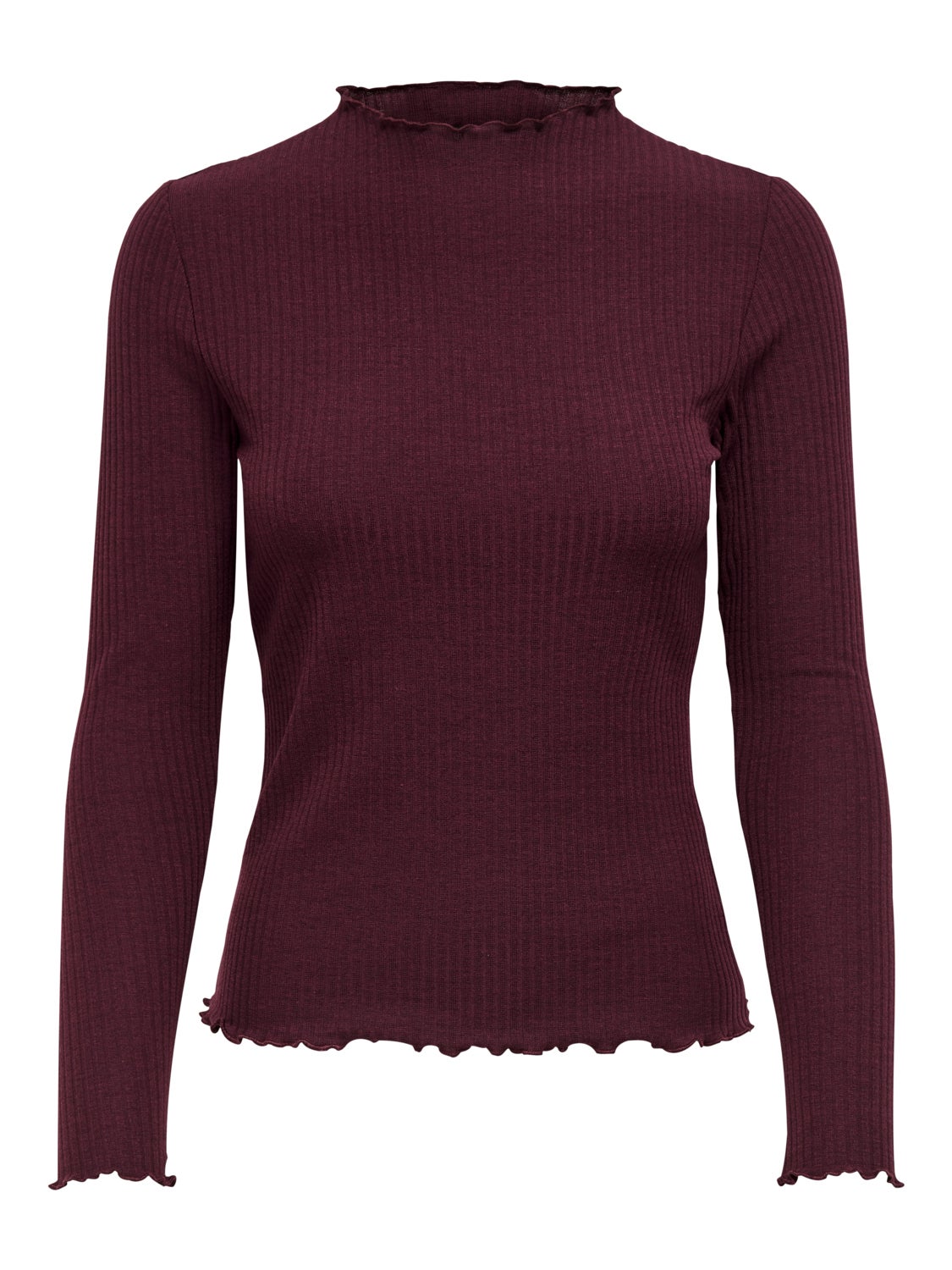 High neck Long Sleeved Top
