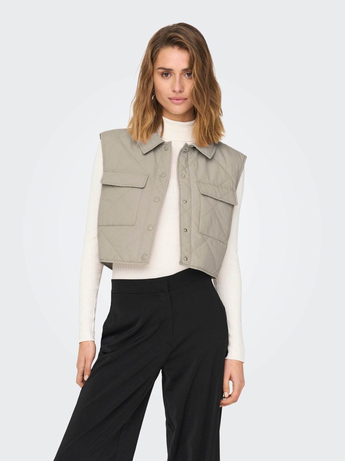 Short Quilted Waistcoat