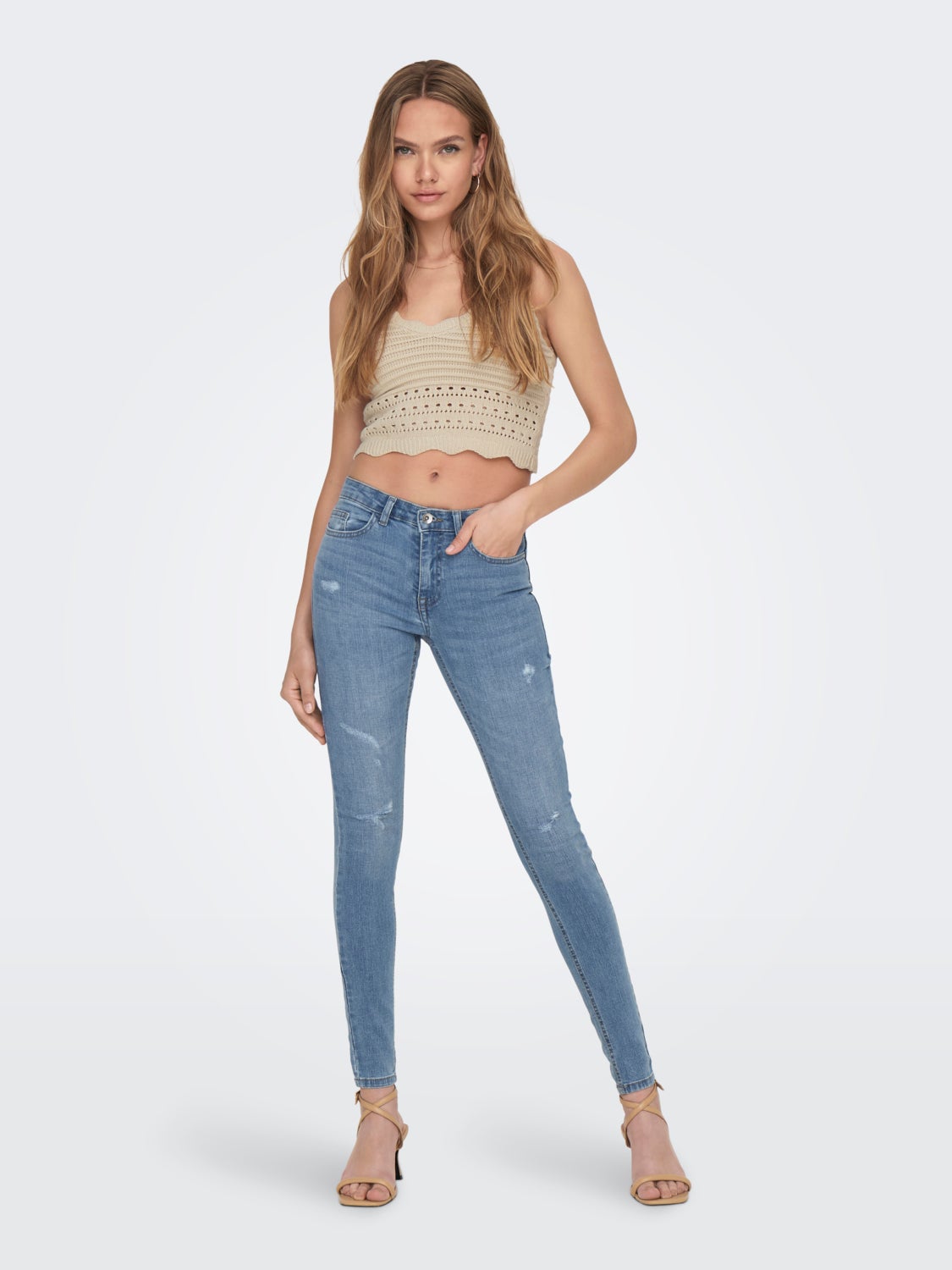 Knit Cropped Top