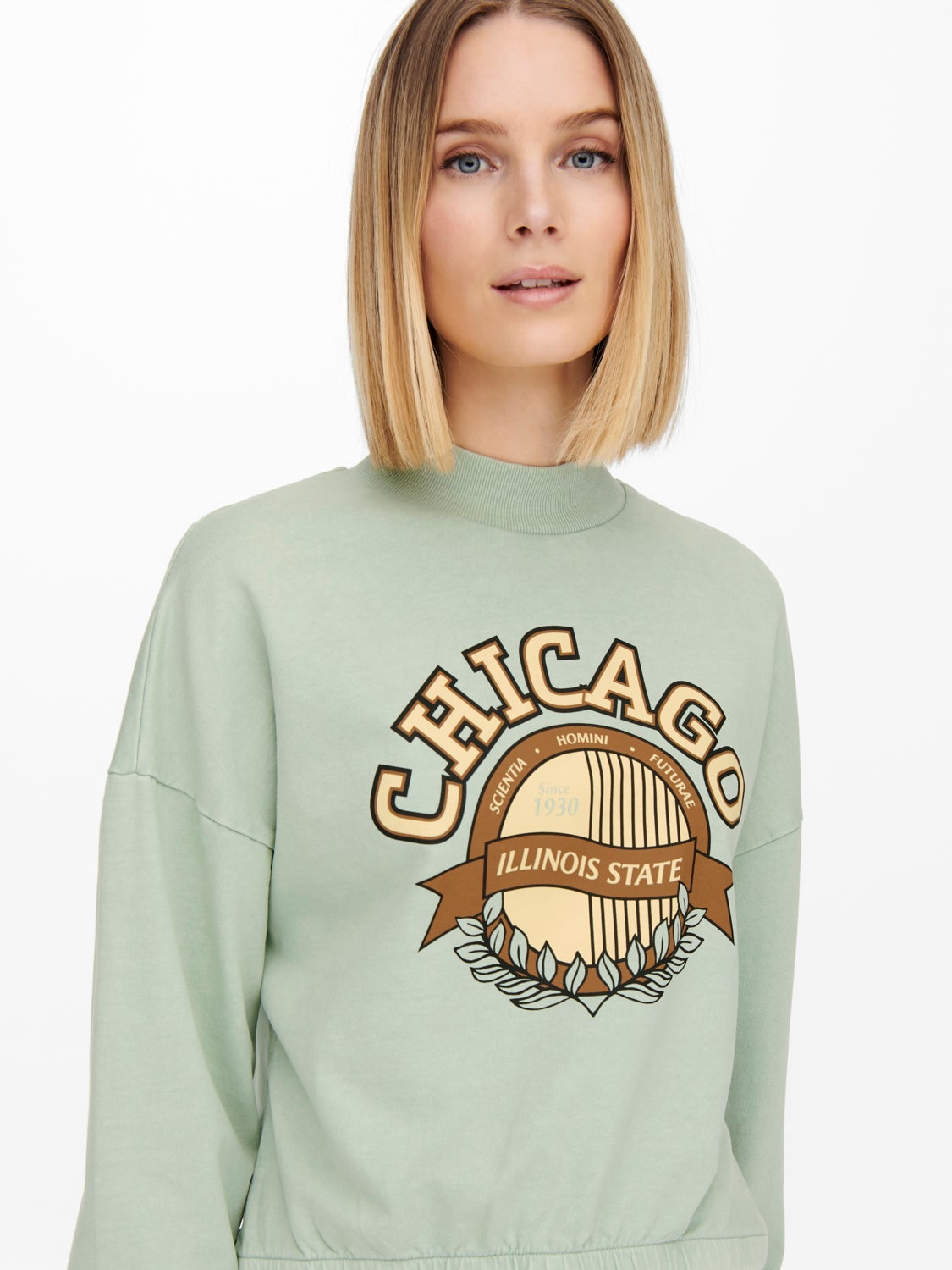 High neck Sweatshirt