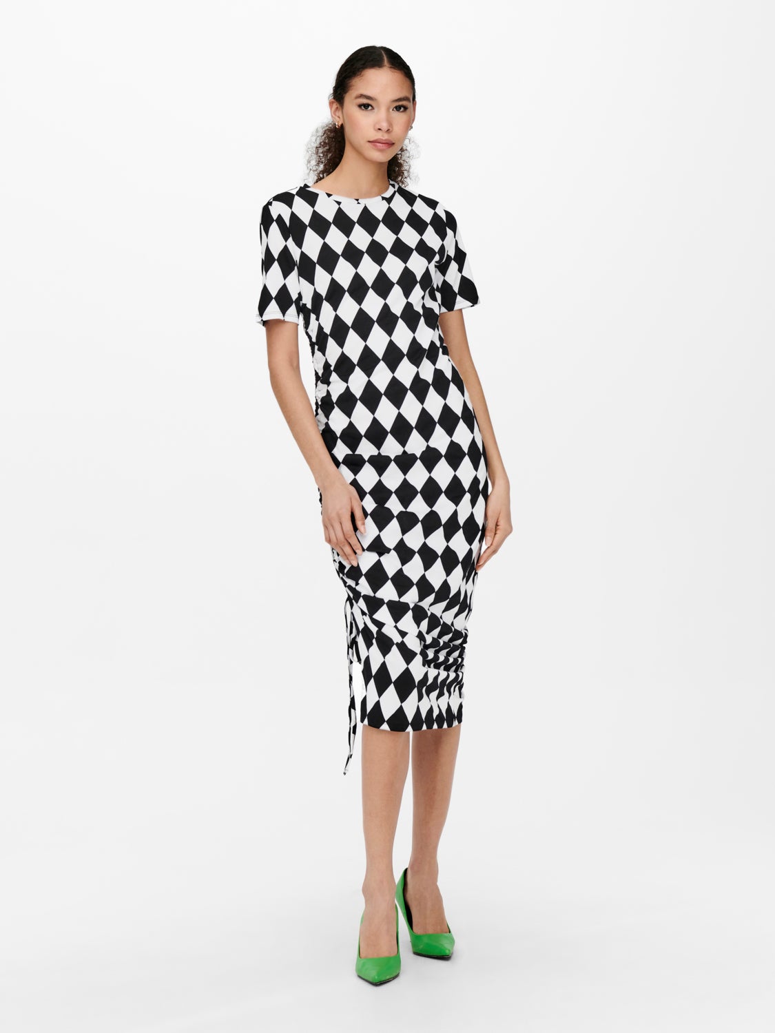 Harlequin patterned Dress