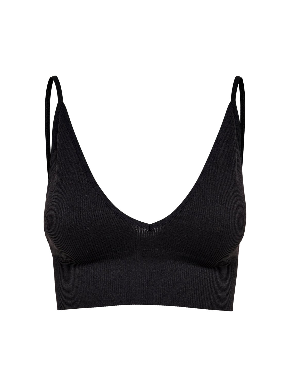 Seamless v-neck Bra