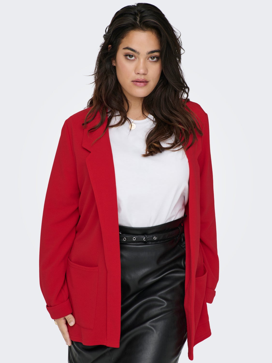 Curvy open Blazer
