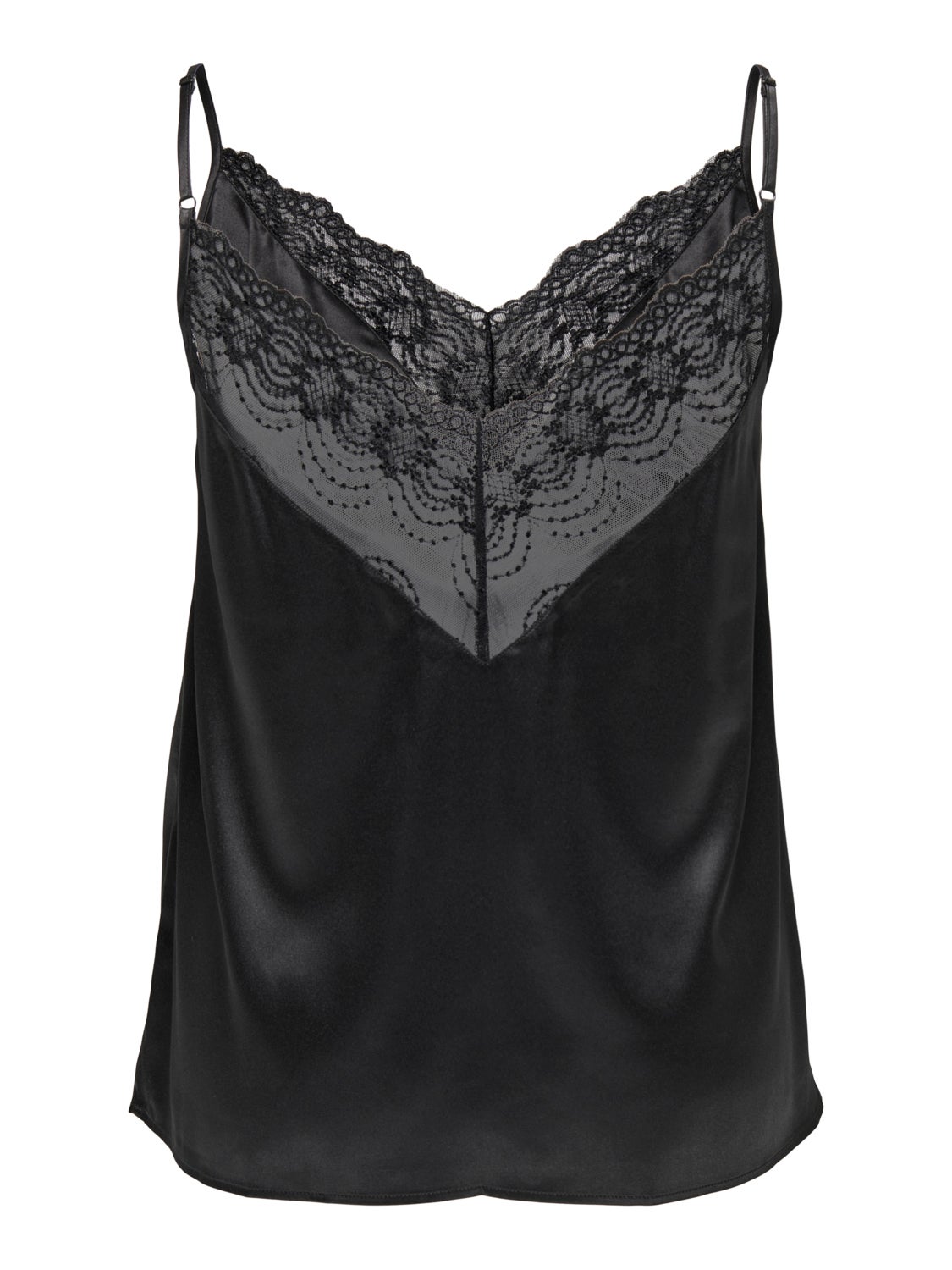 Regular Fit V-Neck Curve Top