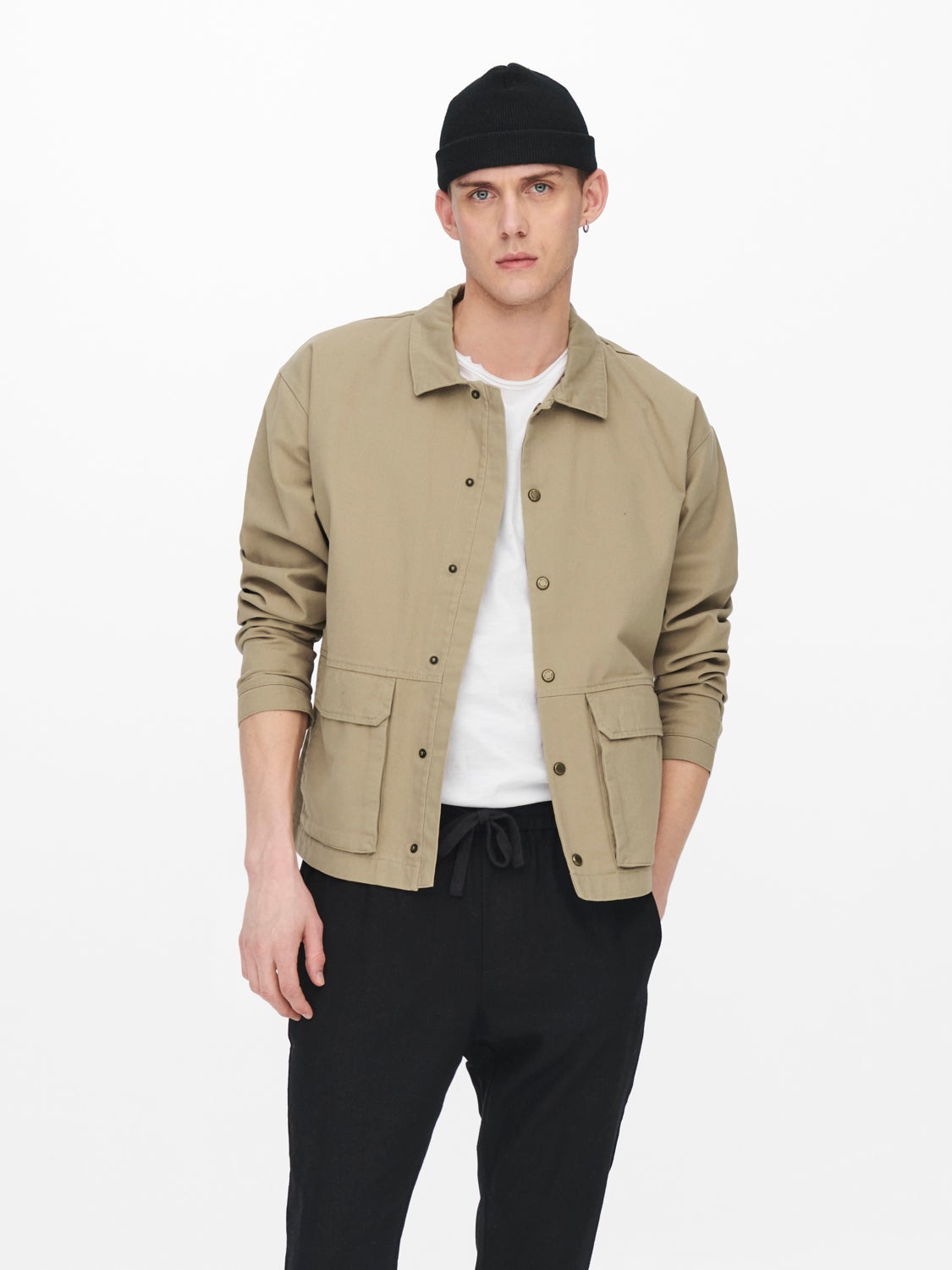Utility Jacket with Pockets