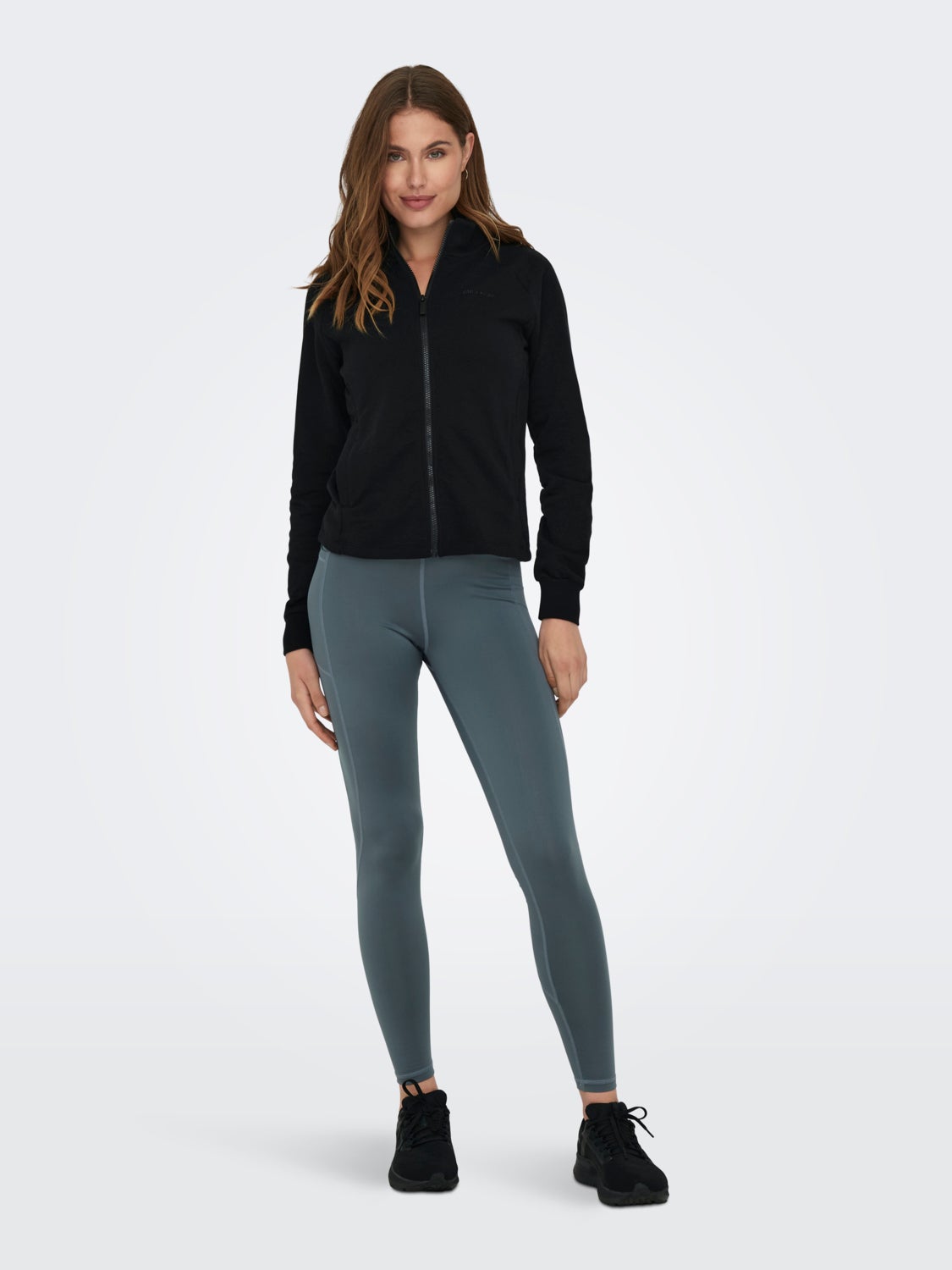 Sports zip cardigan