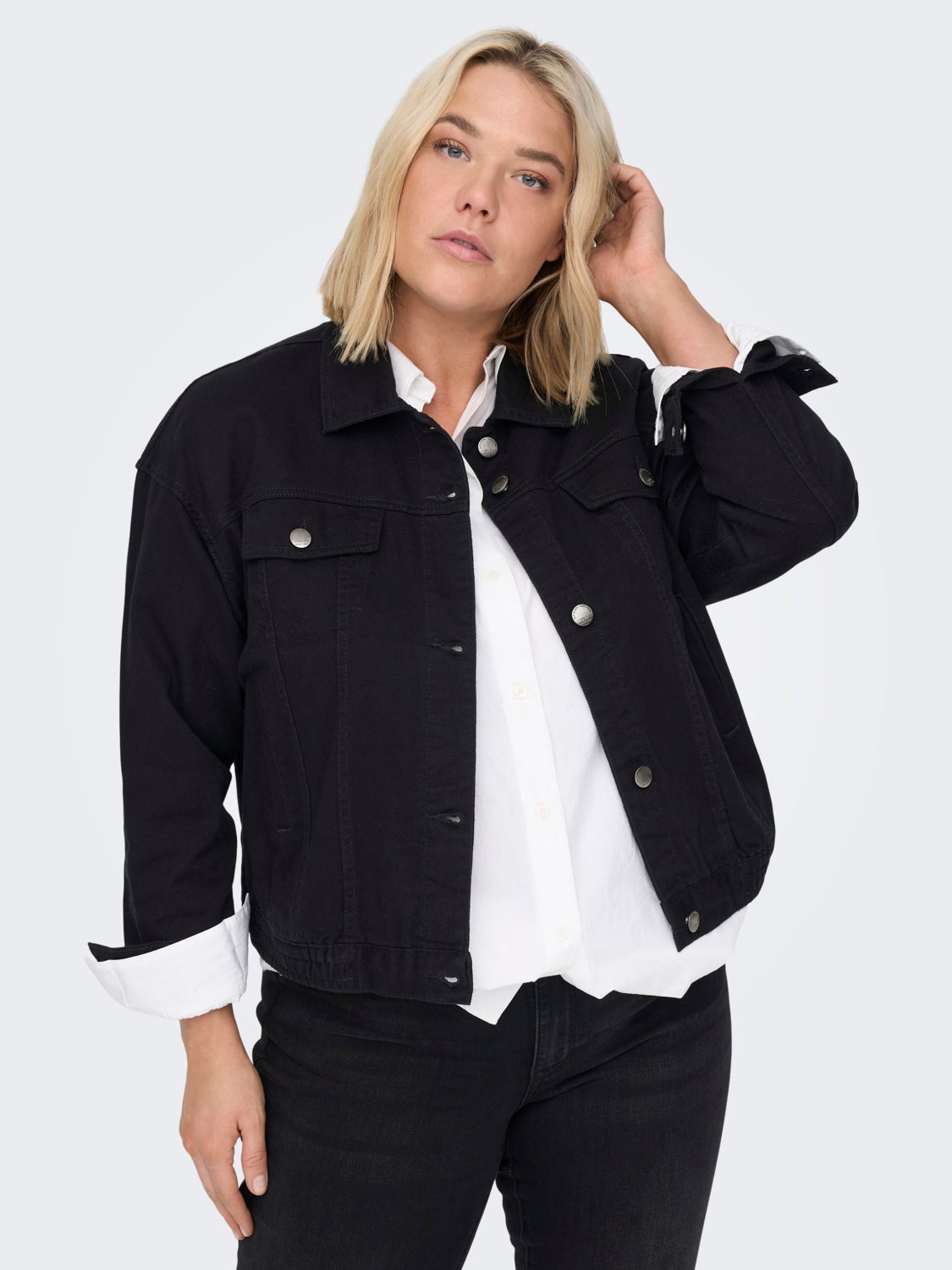 Curvy Canvas Jacket