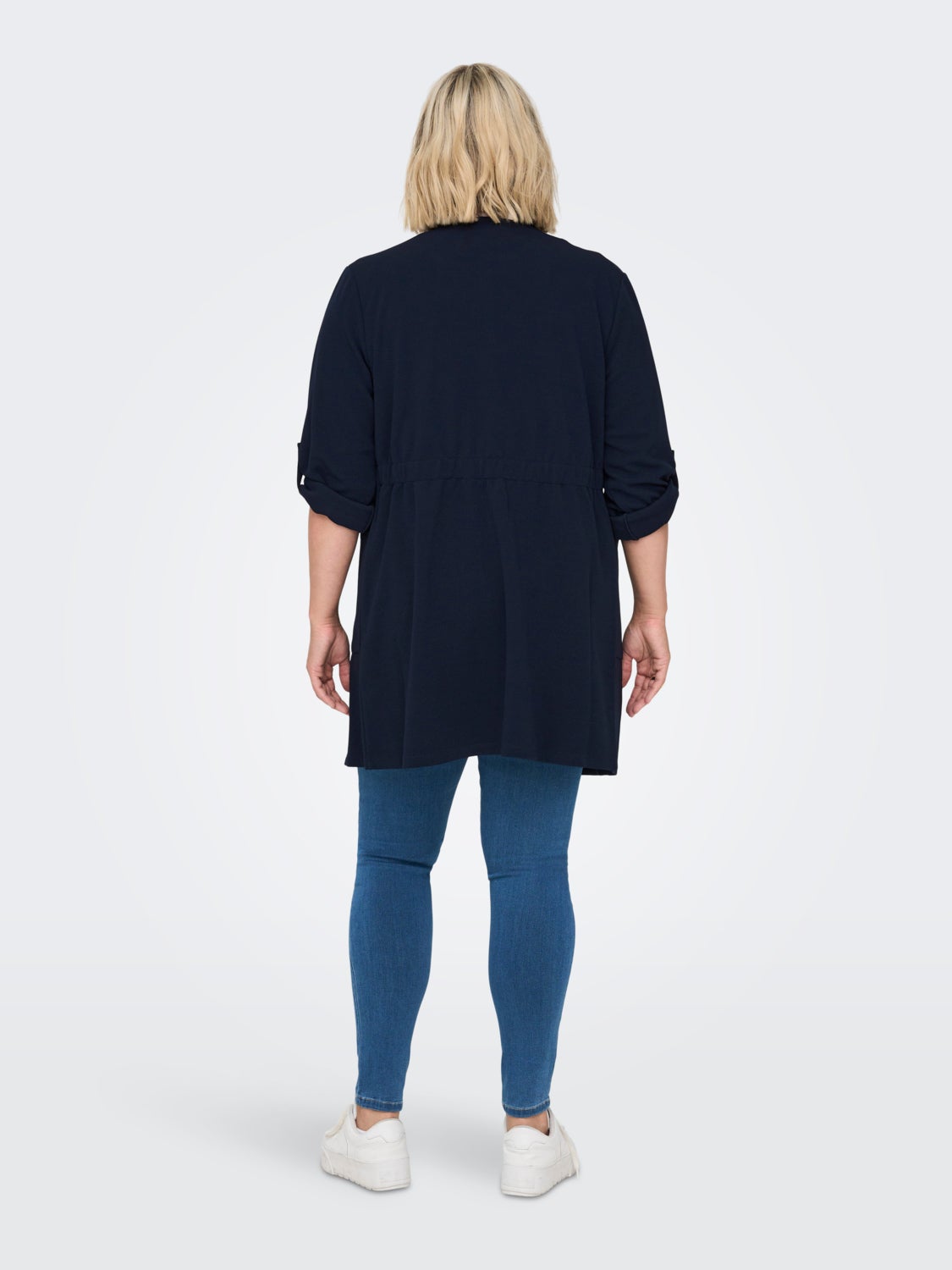 Coatigan with pockets