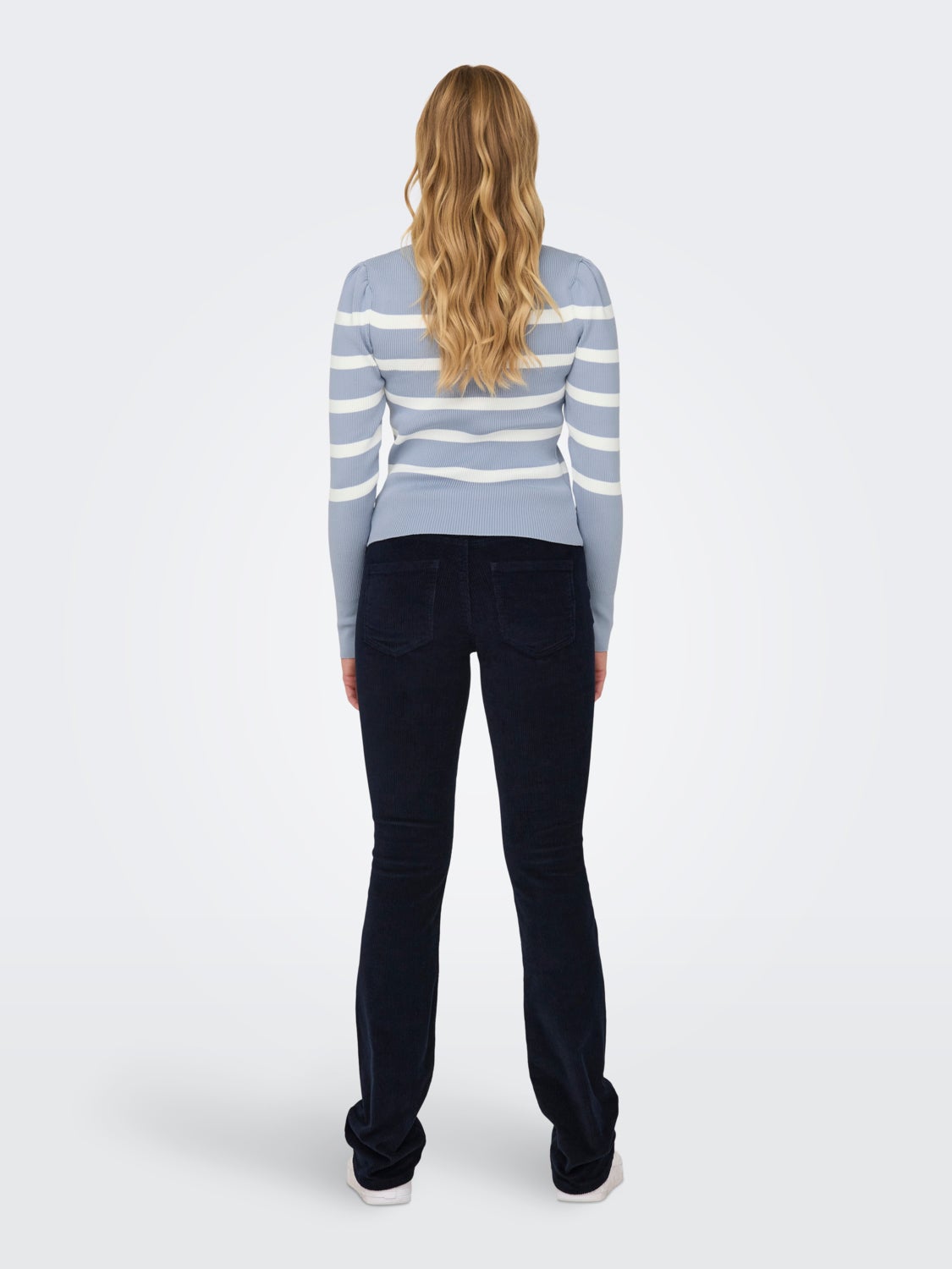 Puff sleeve knitted Pullover