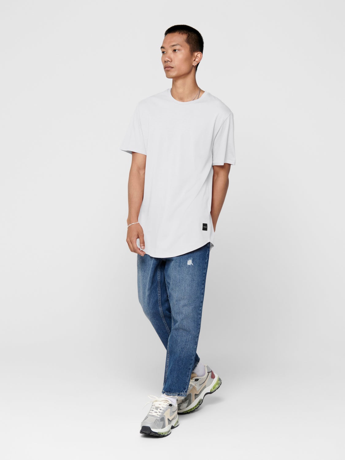 Long o-neck t-shirt