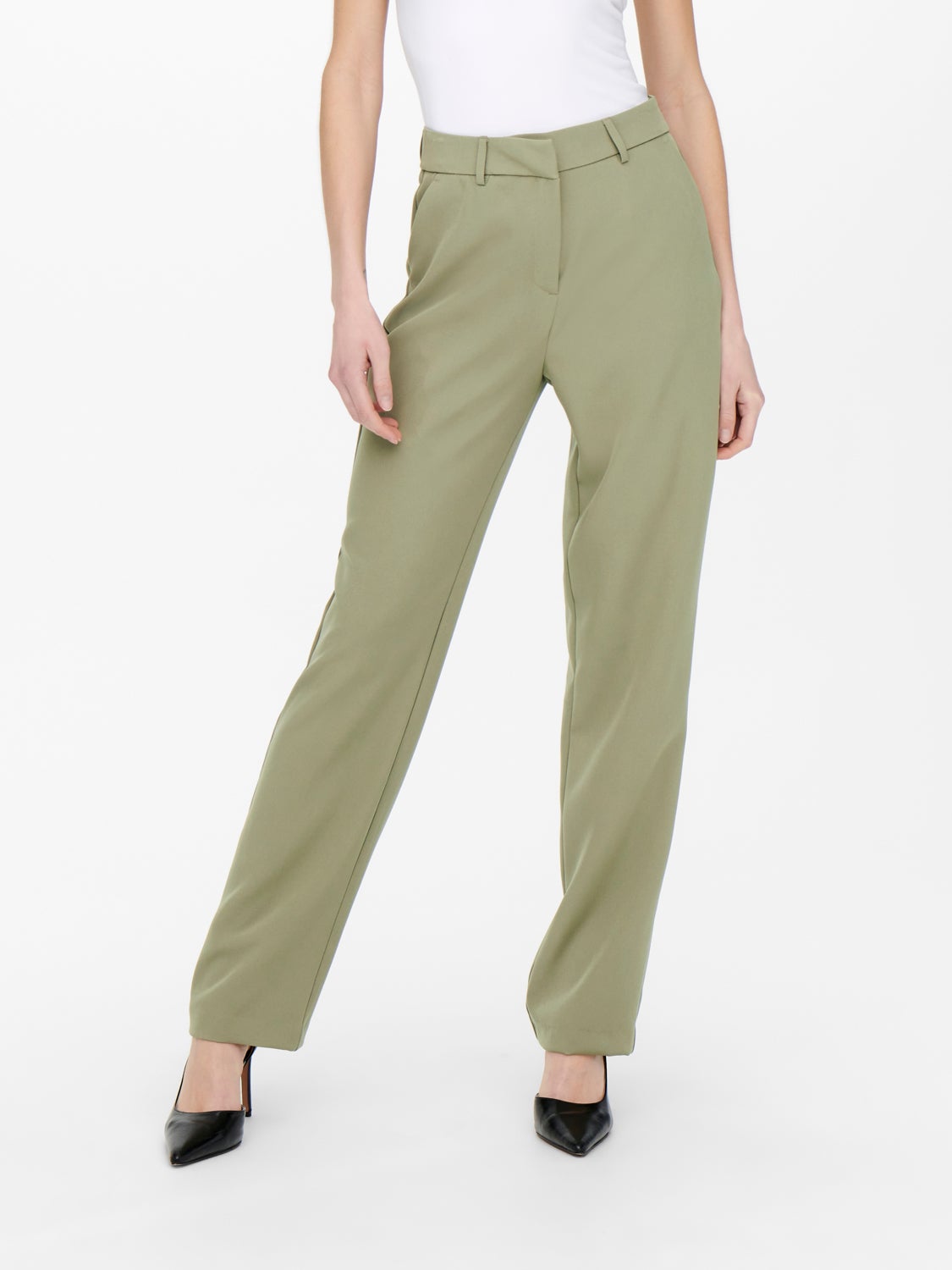 Extra high waisted straight fit Trousers