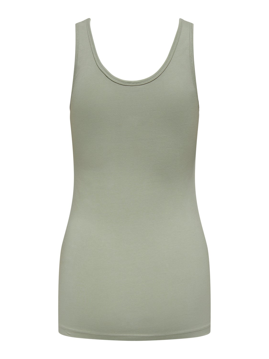 Slim Fit U-Neck Tank-Top