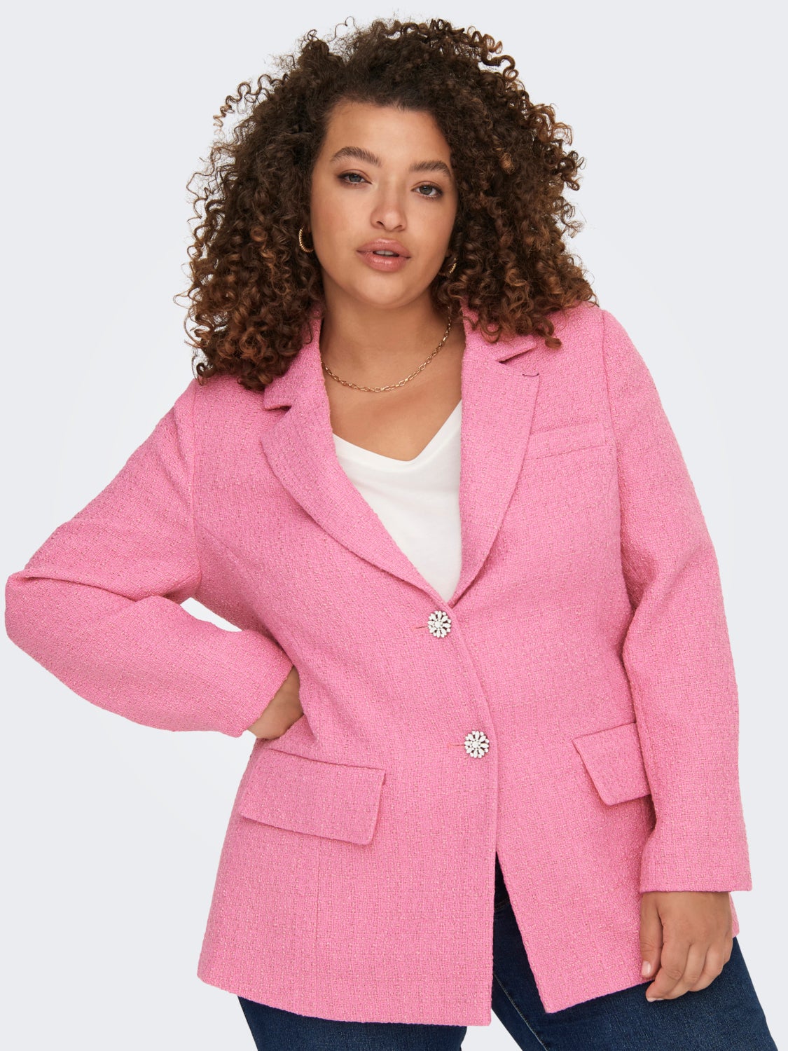 Curvy blazer