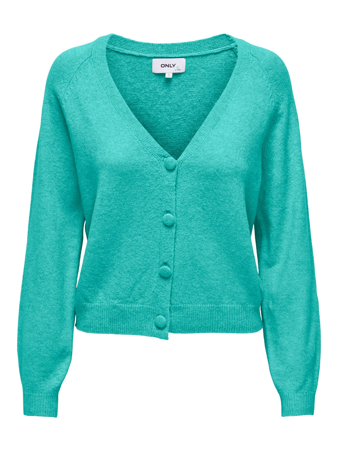 V-Neck Knit Cardigan