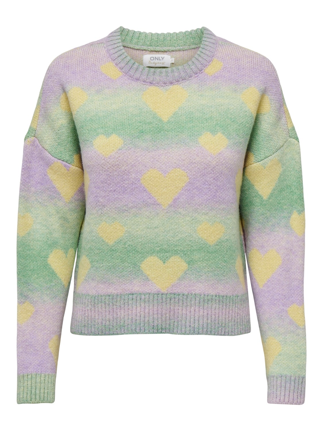 Heart Knitted Pullover