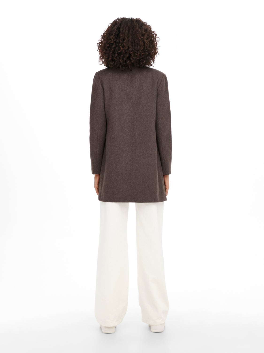 Solid color coatigan