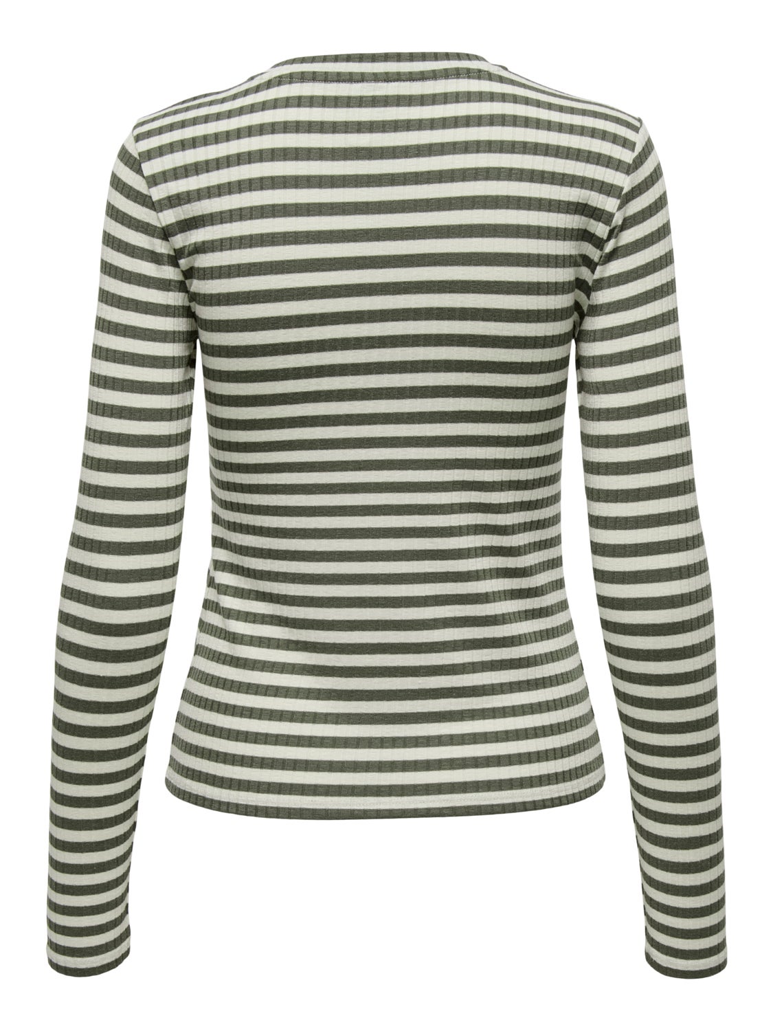 Striped Long Sleeves Top