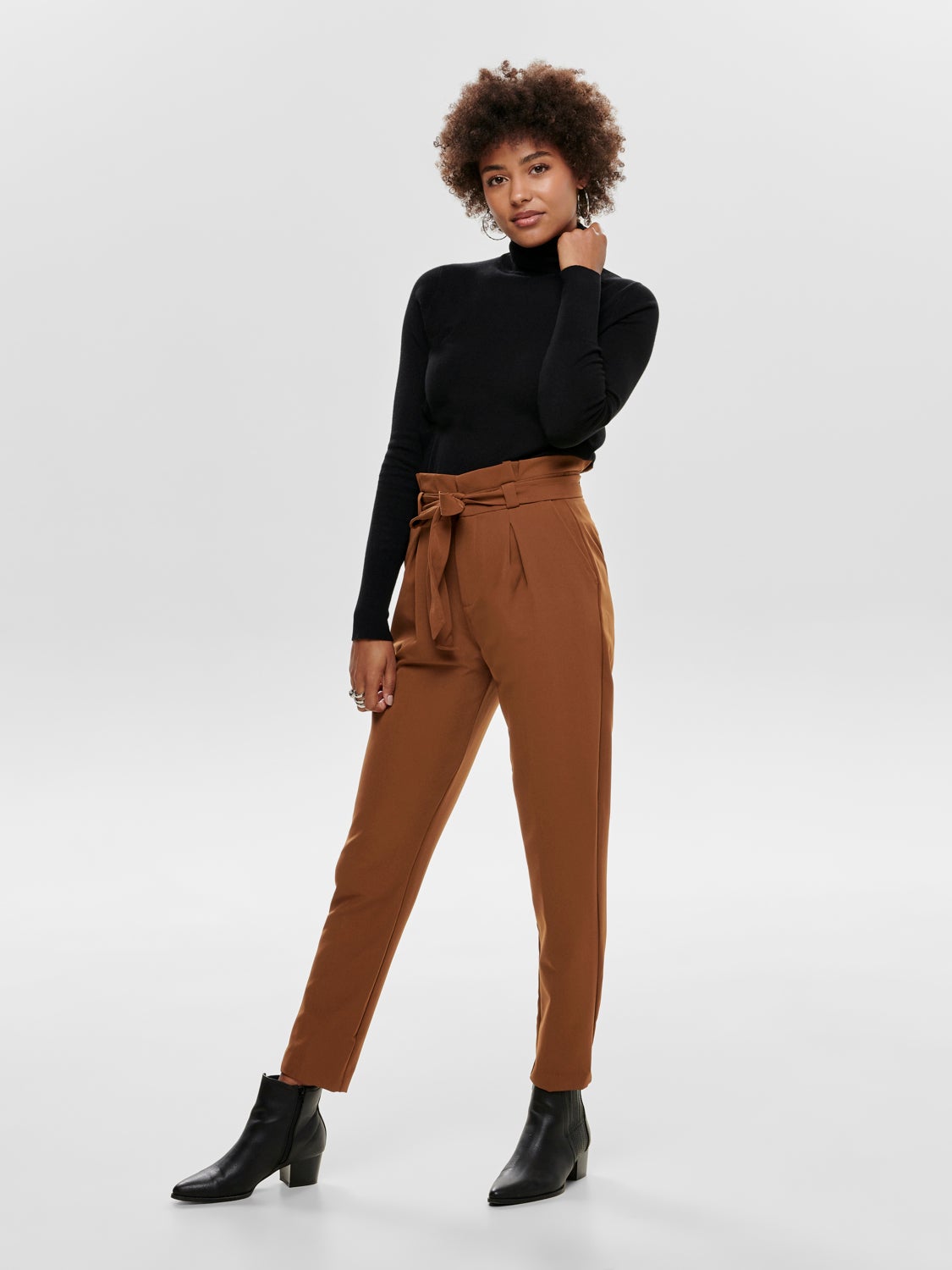 Rollneck Knitted Pullover