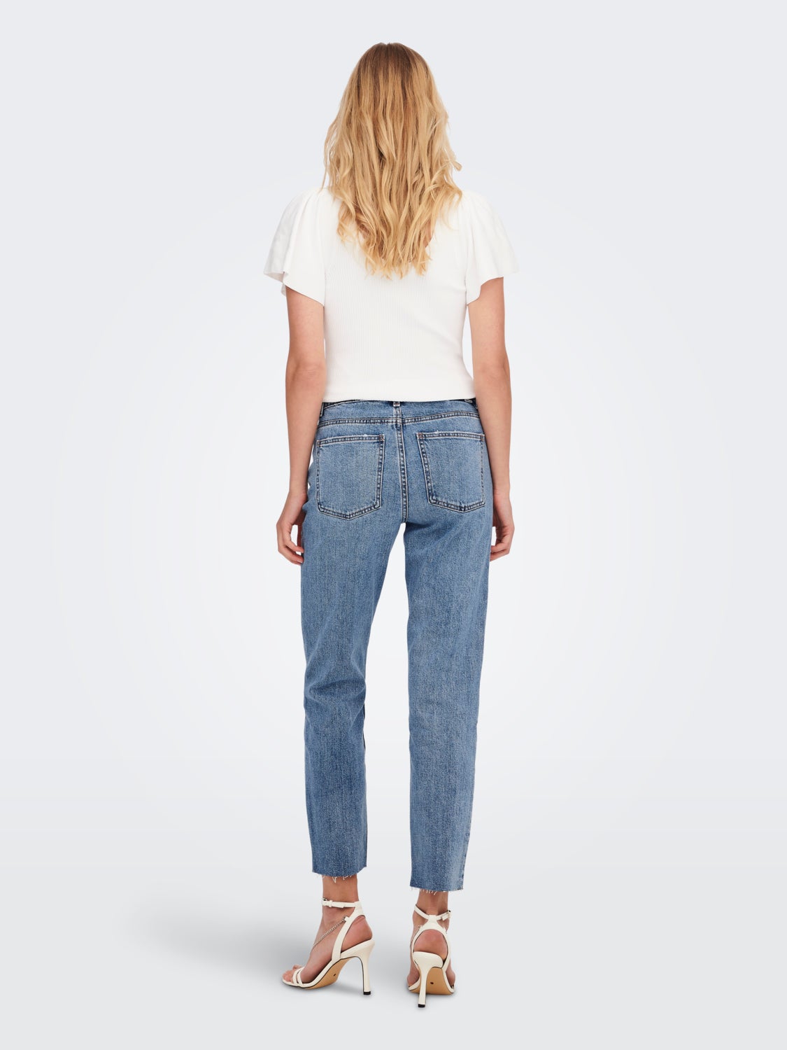 ONLEmily life hw cropped Straight fit jeans